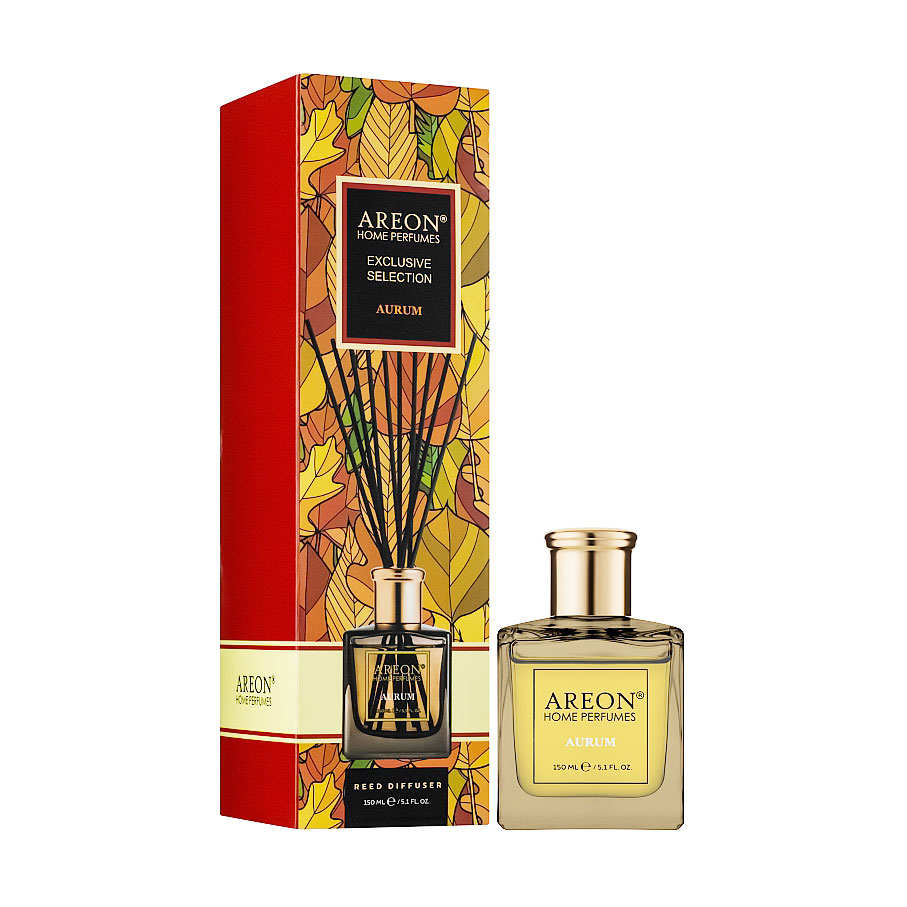 Аромадифузор повітря Areon Home Perfume Exclusive Selection Aurum, 150 мл