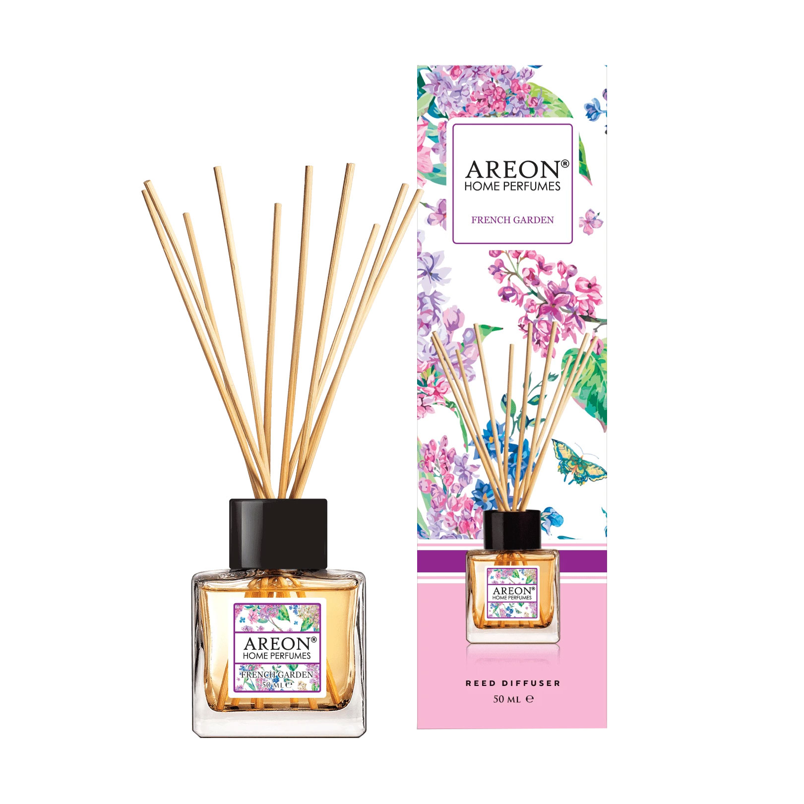 Аромадифузор повітря Areon Home Perfume French Garden, 50 мл